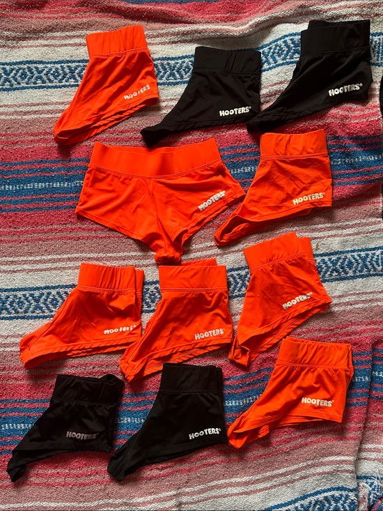 Hooters Pants - USED HOOTERS Girls Shorts Bundle!